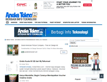Tablet Screenshot of anekatekno.com